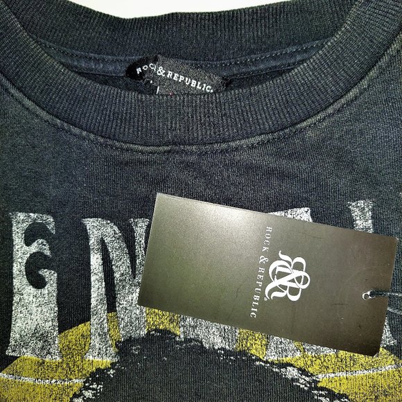 Jimi Hendrix Live Rock & Republic blues rock Official Pullover S NWT - Picture 3 of 4